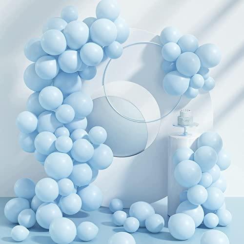 Pastel Blue Latex Balloon - Pack of 25 THEME PARTIES Pretty UR Party