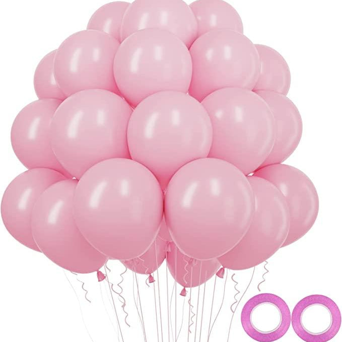 Pastel Pink Latex Balloon - Pack of 25 THEME PARTIES Pretty UR Party