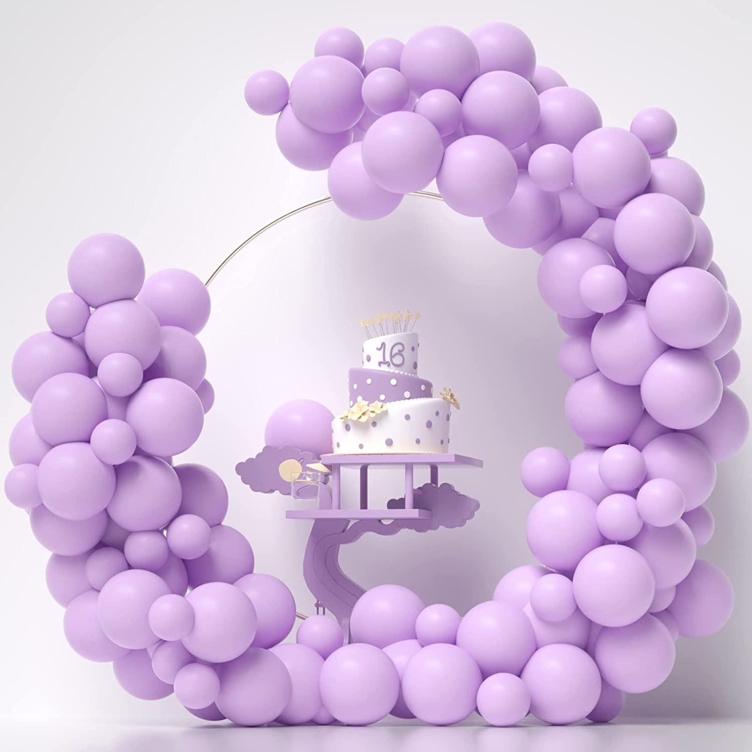 Pastel Purple Latex Balloon - Pack of 25 THEME PARTIES Pretty UR Party