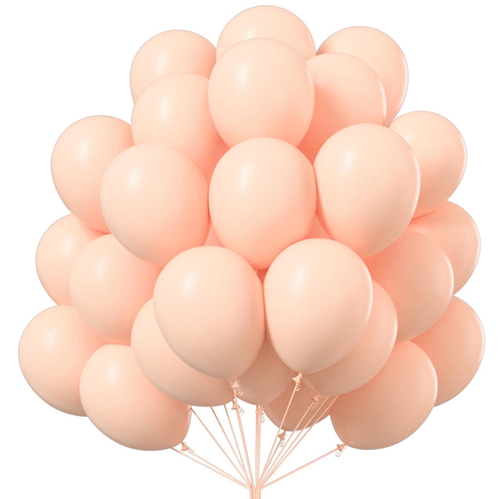 Pastel Peach Latex Balloon - Pack of 25 THEME PARTIES Pretty UR Party