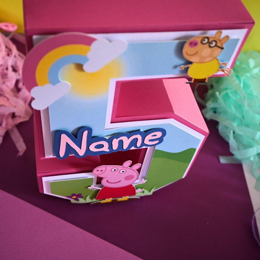 Peppa Pig 3D Letter / Number HANDCRAFTED PRETTY UR PARTY