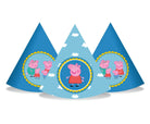 Peppa pig Inspired Caps - Pack of 10 THEME PARTIES Pretty UR Party