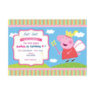 Peppa pig Inspired E-Invitations -01 THEME PARTIES Pretty UR Party