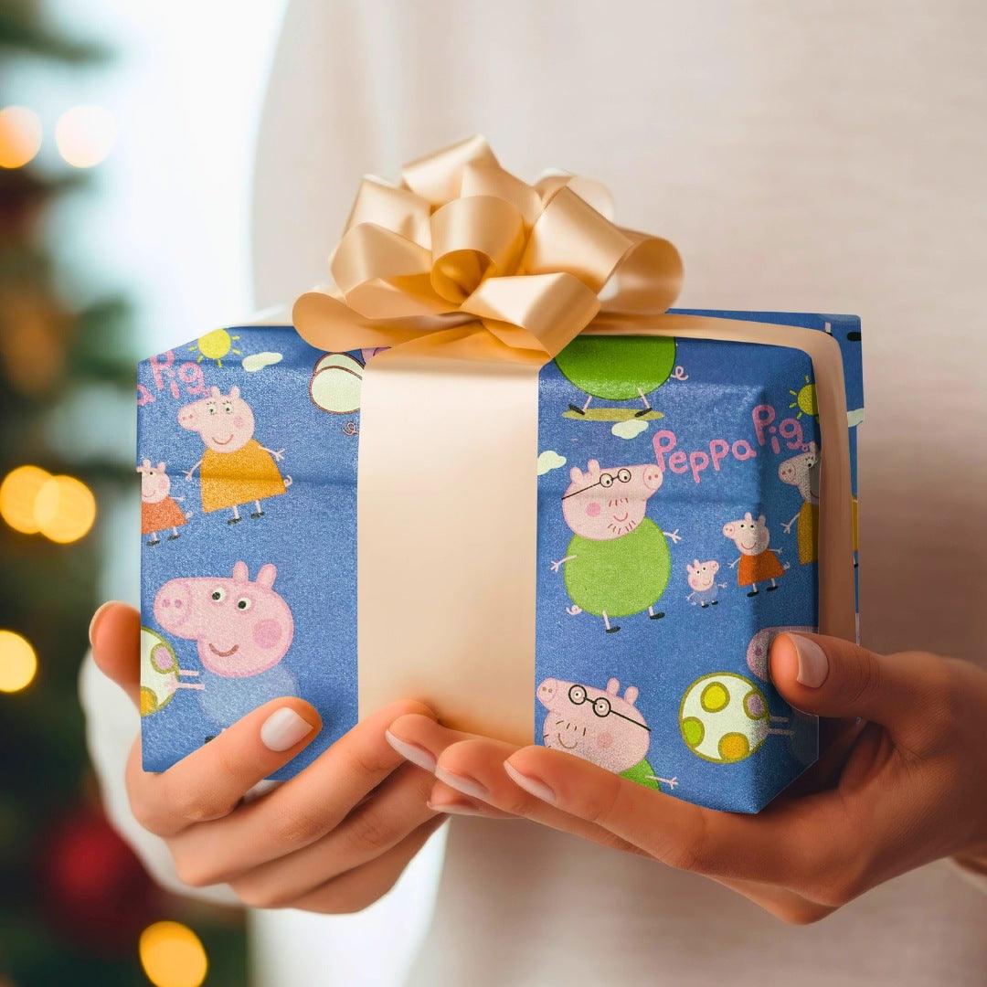 Peppa Pig Wrapping paper (pack of 5) RETURN GIFTS Pretty UR Party