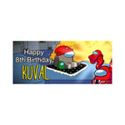 Personalized Among Us Theme Banner - 30 inch ALL PARTY SUPPLIES Pretty UR Party