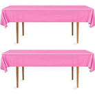 Pink Plastic Table Cover - Disposable THEME PARTIES Pretty UR Party