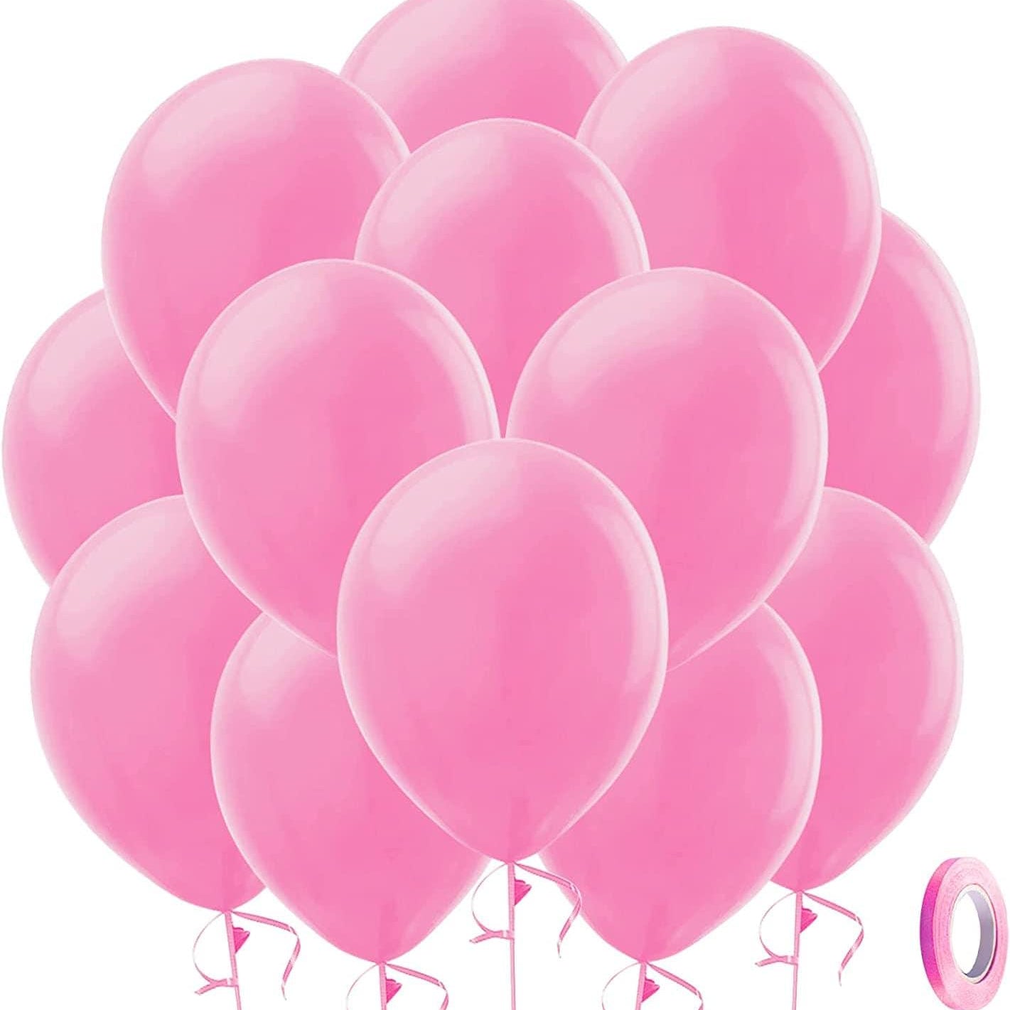 Pink Latex Balloon - Pack of 50 THEME PARTIES Pretty UR Party