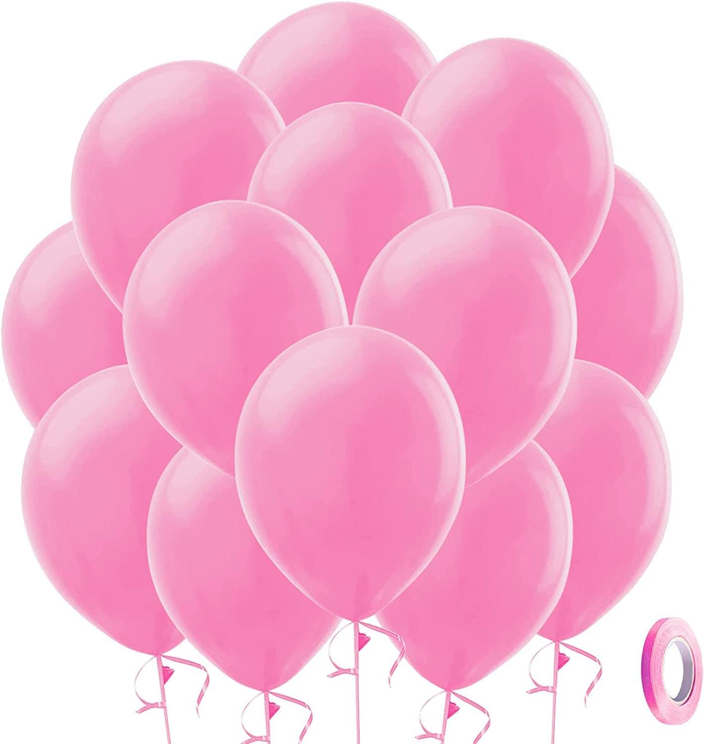 Pink Latex Balloon - Pack of 50 THEME PARTIES Pretty UR Party