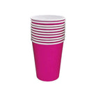 Dark Pink Paper Cups - pack of 10 TABLEWARE Pretty UR Party