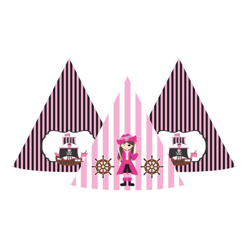 Girly Pirate Party Decorations Kit - 80 Pieces Combo Pack BIRTHDAYS Pretty UR Party