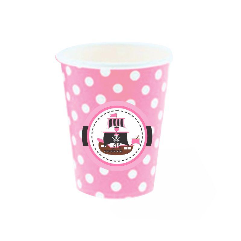 Girly Pirate Tableware Package BIRTHDAYS Pretty UR Party