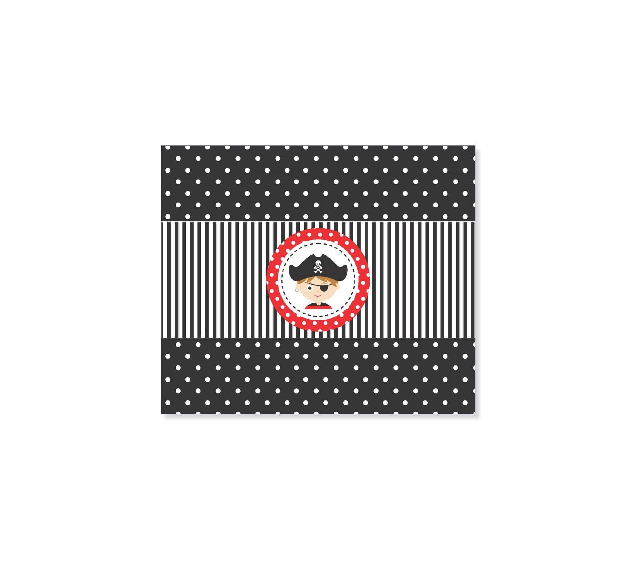 Pirate Chocolate Wrappers THEME PARTIES Pretty UR Party