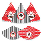 Pirate Hats - Pack of 10 THEME PARTIES Pretty UR Party