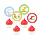 Playground Theme Cupcake / Food Toppers THEME PARTIES Pretty UR Party