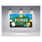 Poker Party Theme Backdrop PERSONALISED Pretty UR Party