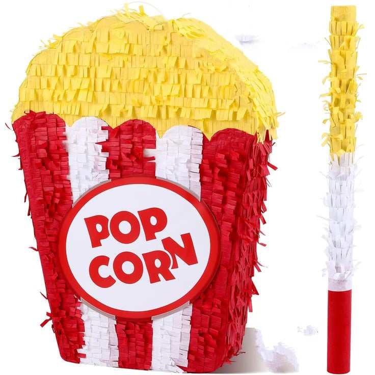 Handcrafted Popcorn Shaped Pinata Handcrafted Popcorn Shaped Pinata