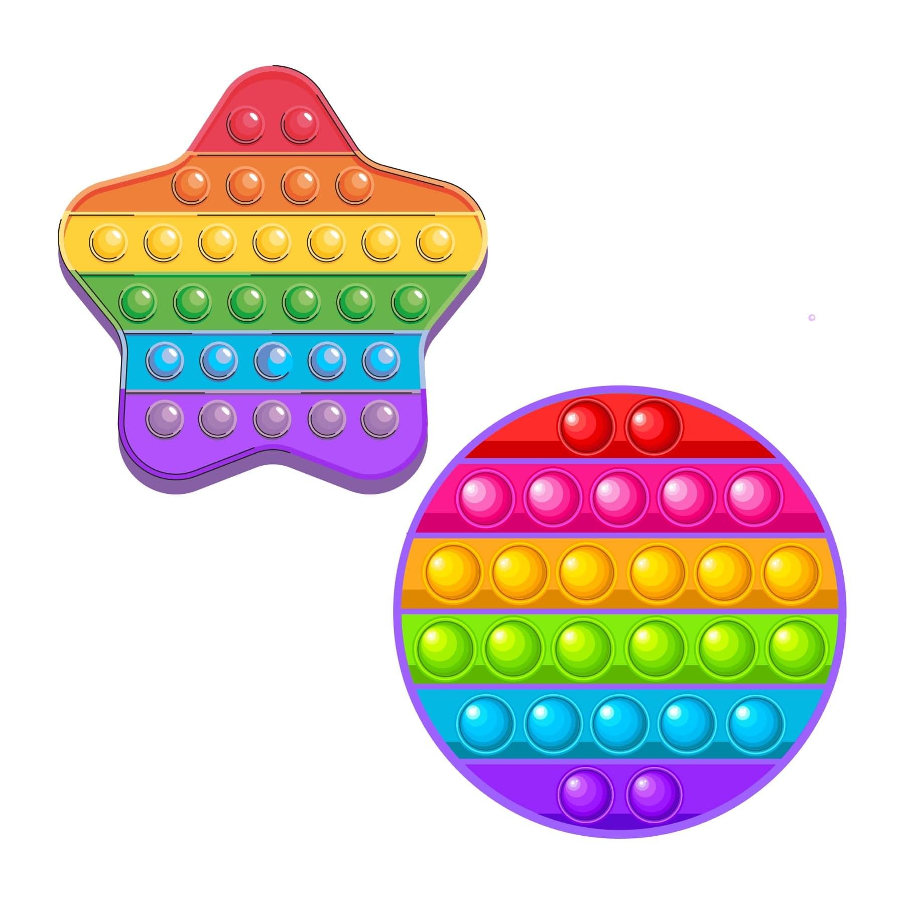 Pop It Theme Cutouts THEME PARTIES Pretty UR Party