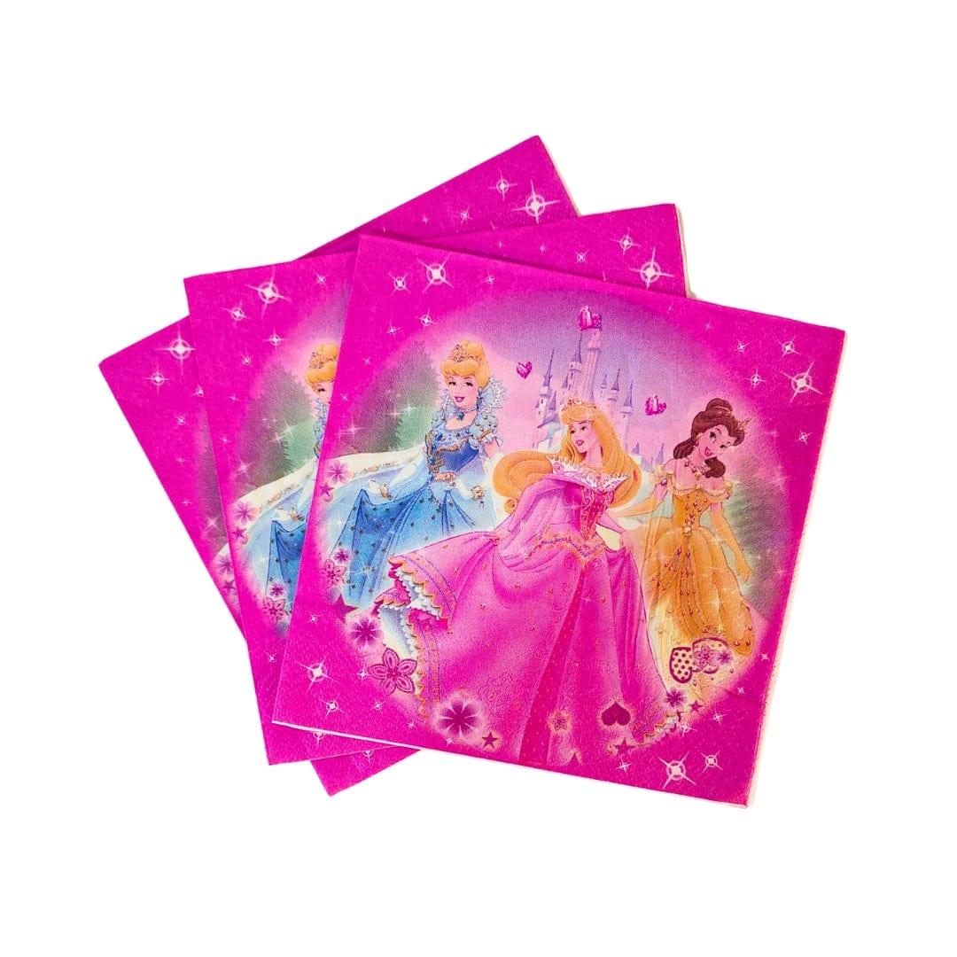 Princess Paper Napkins - Pack of 10 TABLEWARE Pretty UR Party