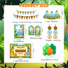 Jungle Party Decorations Kit 80 pcs Combo Pack THEME PARTIES Pretty UR Party