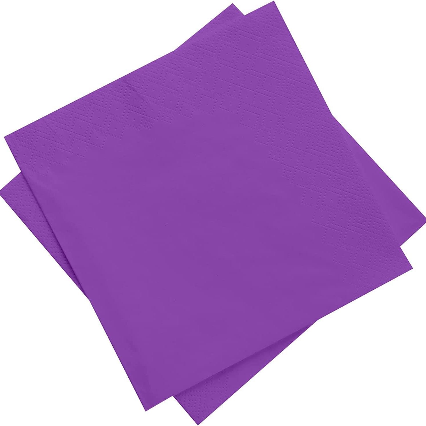 Purple Paper Napkins - pack of 20 TABLEWARE Pretty UR Party
