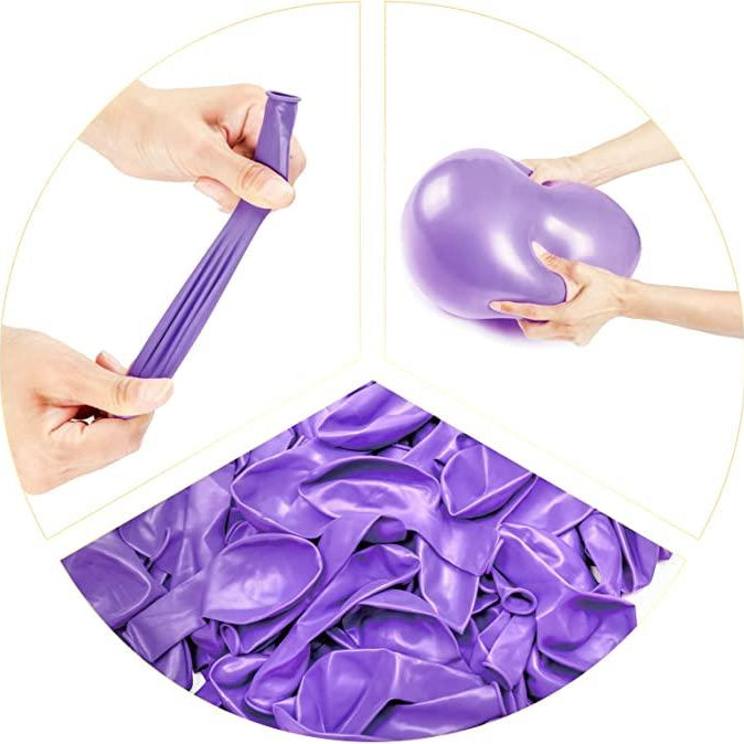 Purple Latex Balloon - Pack of 50 ALL PARTY SUPPLIES Pretty UR Party