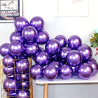 Chrome Balloons - Pack of 25 ALL PARTY SUPPLIES Pretty UR Party Purple