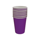 Purple Paper Cups - pack of 10 THEME PARTIES Pretty UR Party