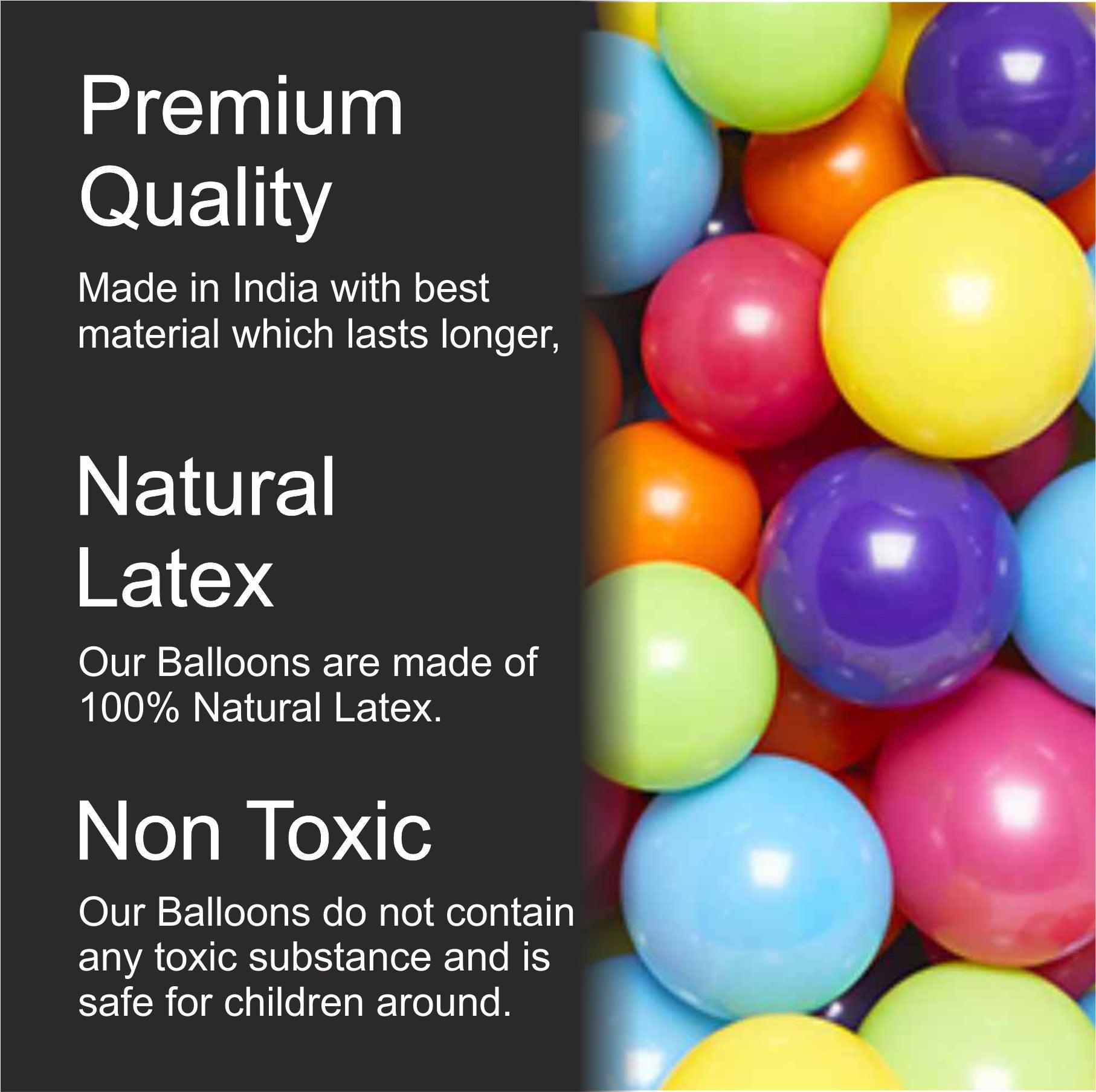 Blue Latex Balloons - Pack of 50 BALLOONS Pretty UR Party