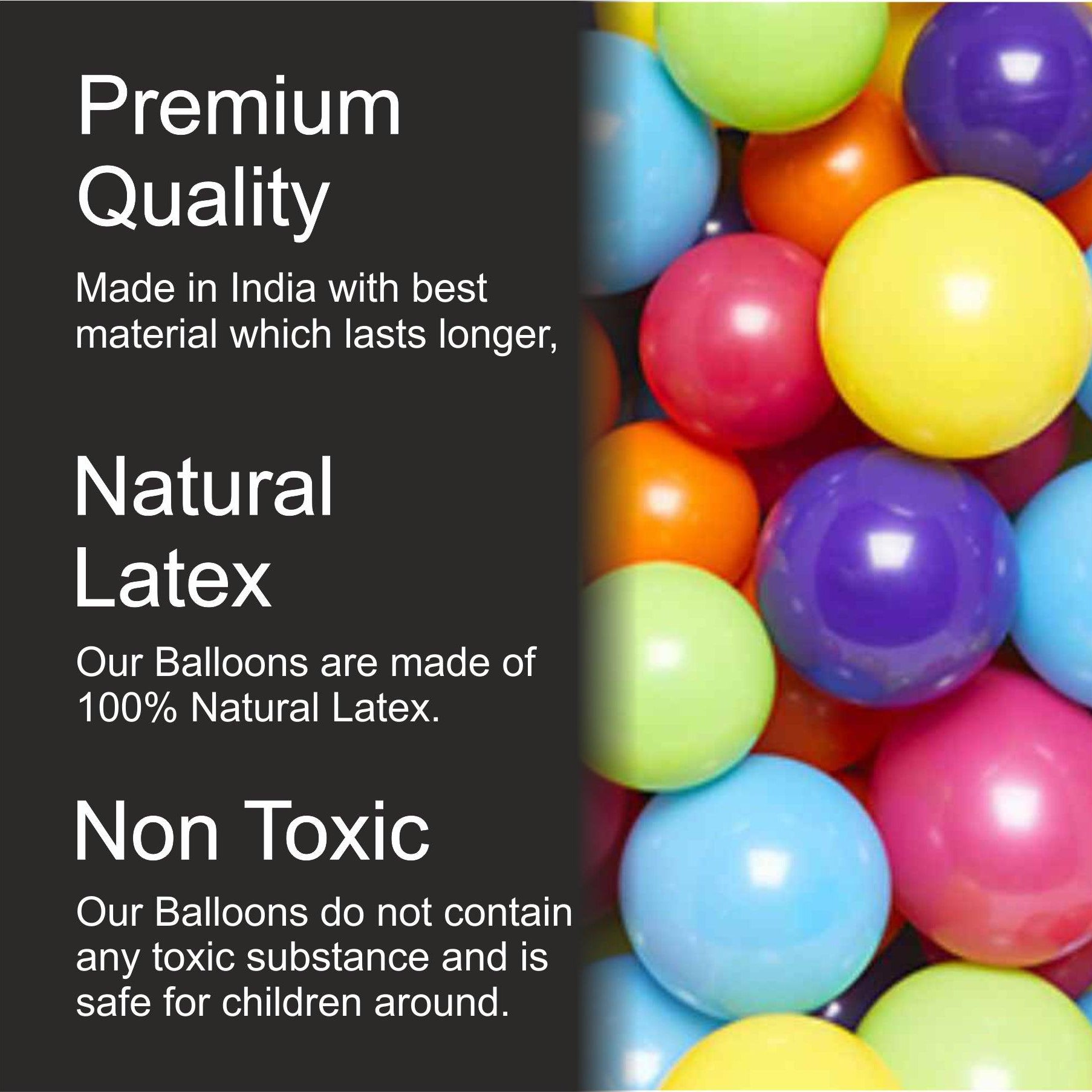 Blue Metallic Latex Balloon - Pack of 50 DECORATIONS Pretty UR Party