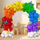 Rainbow Balloons Kit - Pack of 73 pieces DECORATIONS Pretty UR Party
