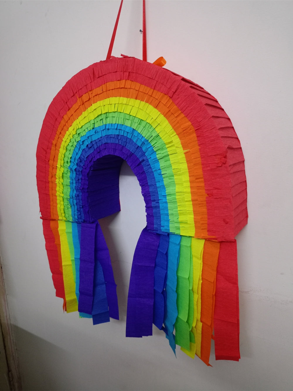 Handcrafted Rainbow Pinata Handcrafted Rainbow Pinata
