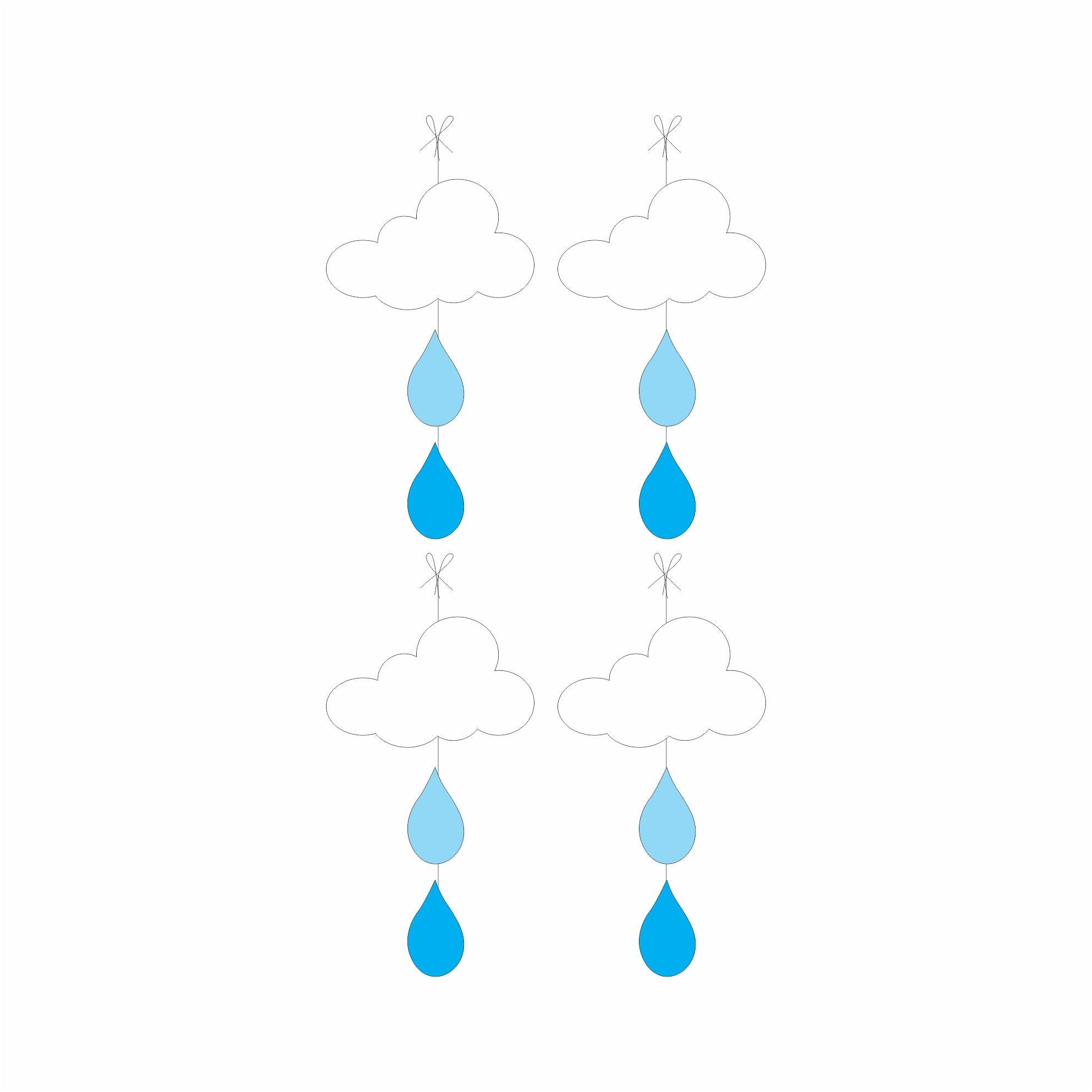 Monsoon Danglers THEME PARTIES Pretty UR Party