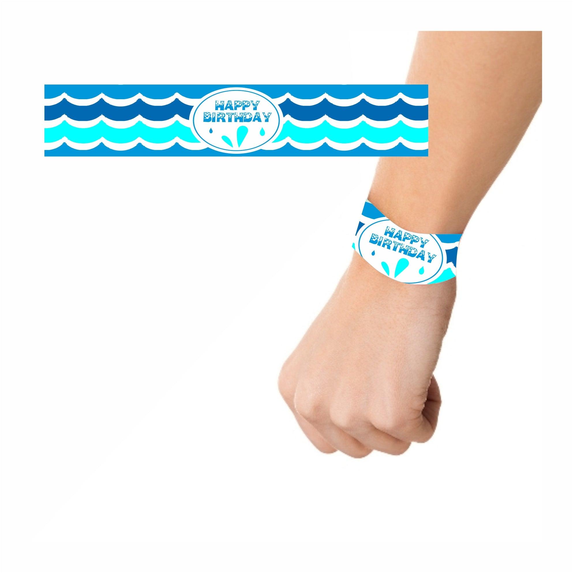 Monsoon Theme Wrist Bands - Pack of 10 THEME PARTIES Pretty UR Party