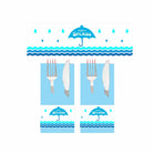 Monsoon Theme Napkin Rings THEME PARTIES Pretty UR Party