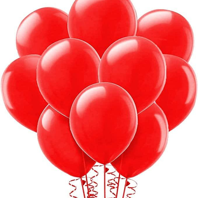 Red Latex Balloons - Pack of 50 BALLOONS Pretty UR Party