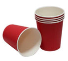 Red Paper Cups - pack of 10 THEME PARTIES Pretty UR Party