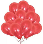 Red Metallic Latex Balloon - Pack of 50 ALL PARTY SUPPLIES Pretty UR Party