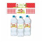 Little Red Riding Hood Theme Water Bottle Labels THEME PARTIES Pretty UR Party