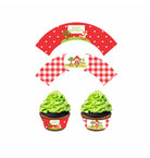 Little Red Riding Hood Theme Cupcake Wrappers THEME PARTIES Pretty UR Party