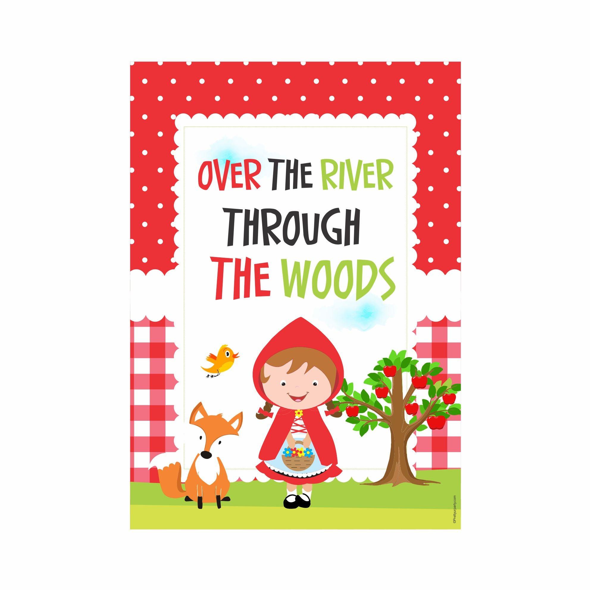 Little Red Riding Hood Theme Centerpieces - Pack of 2 THEME PARTIES Pretty UR Party