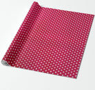 Red small Polka dots Wrapping Paper (Pack of 5) ACCESSORIES Pretty UR Party