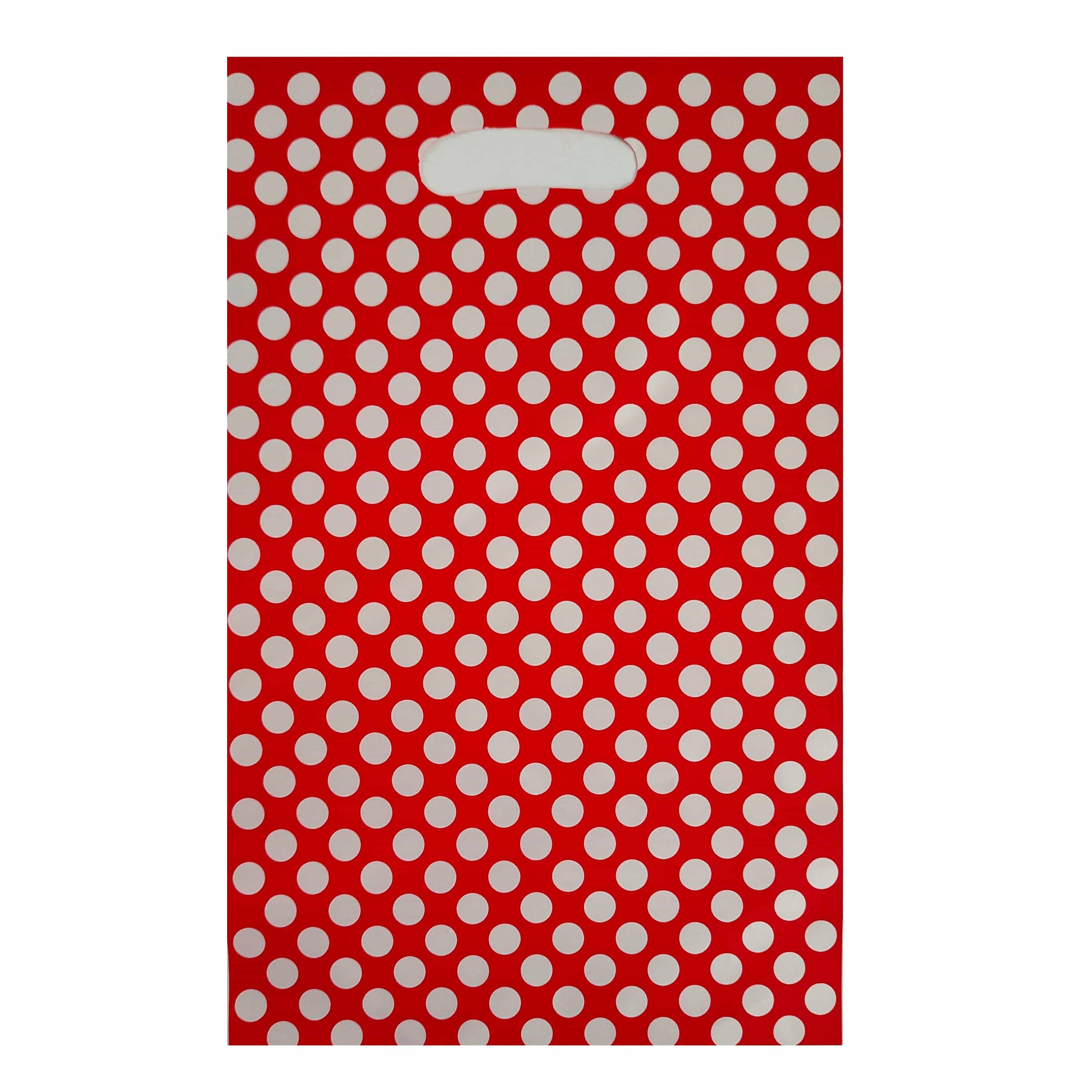 Red Polka Dots Loot Bag ALL PARTY SUPPLIES Pretty UR Party