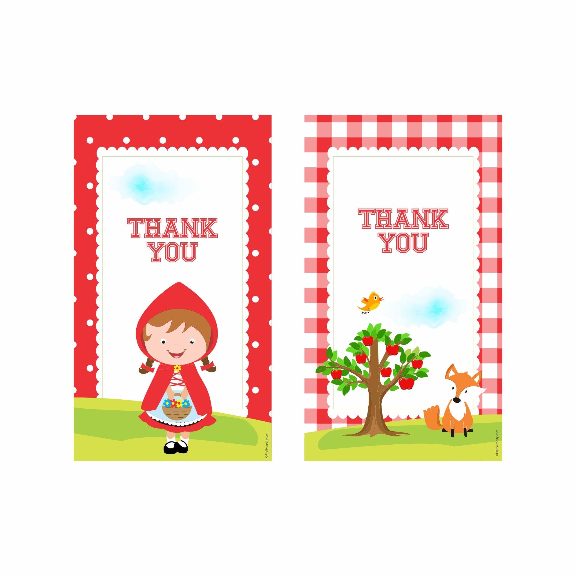 Little Red Riding Hood Party Decorations Kit - 80 Pieces Combo Pack PACKAGES Pretty UR Party