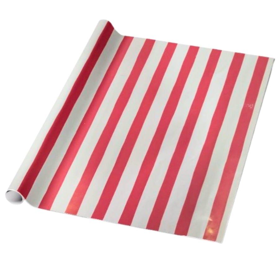 Red Stripes Wrapping Paper (Pack of 5) RETURN GIFTS Pretty UR Party