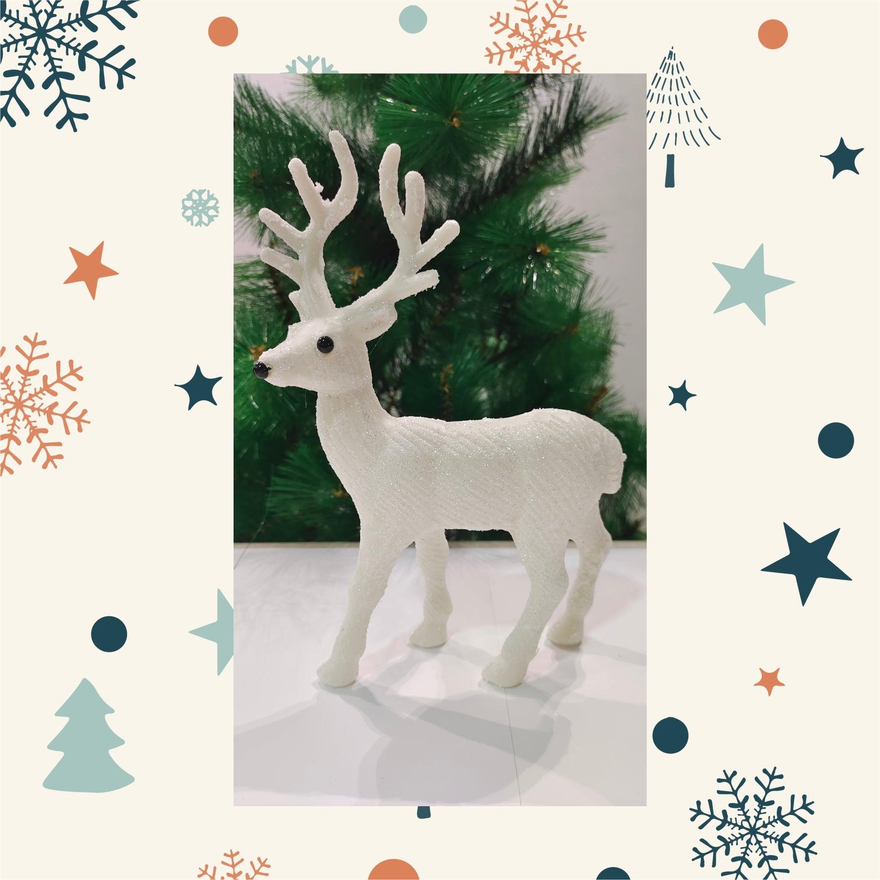Christmas Reindeer Ornaments | Christmas Decorations - Pack of 1 DECORATIONS Pretty UR Party