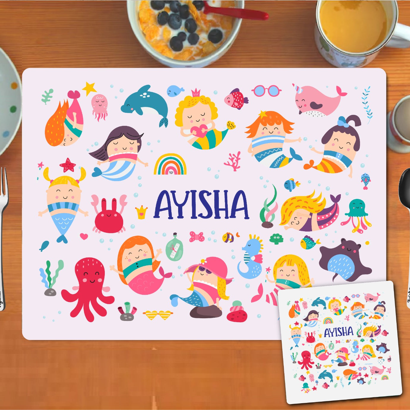 Under the Sea theme Placemat combo Under the Sea theme Placemat combo