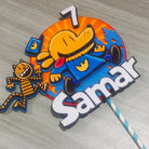 Dog man Cake Topper HANDCRAFTED Pretty UR Party