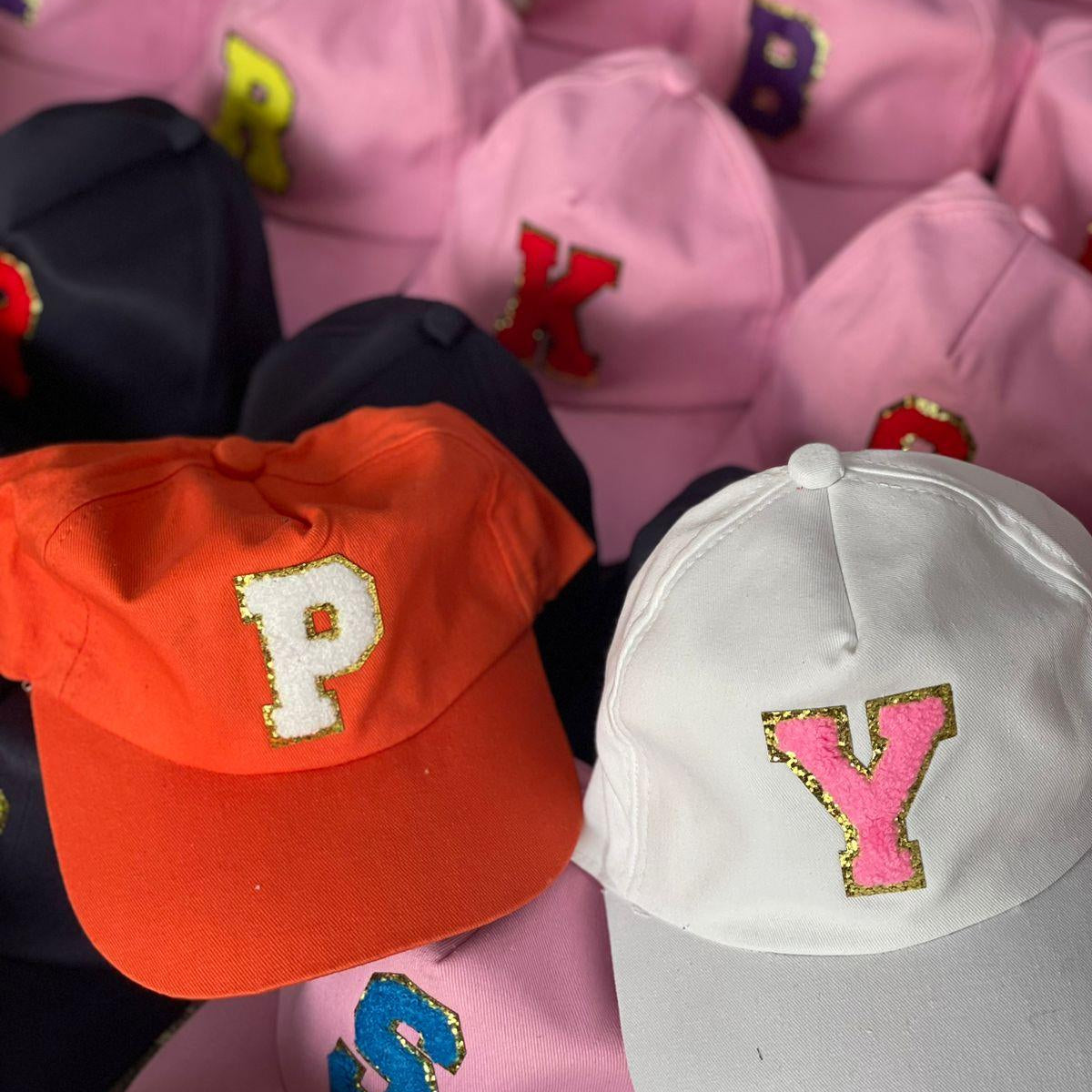 Personalised Cap with intials PRETTY UR PARTY