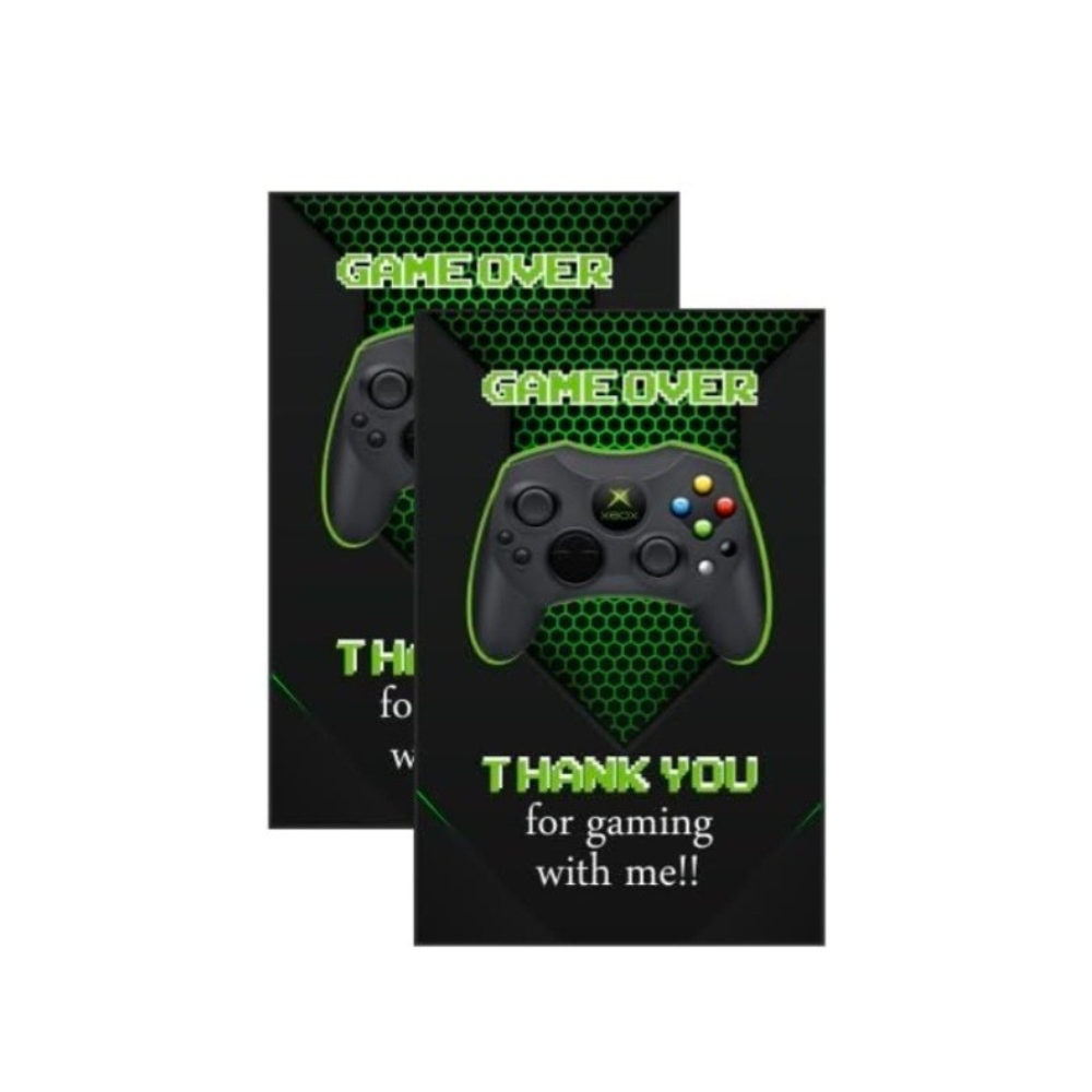 Game-on theme Thank you Tags THEME PARTIES Pretty UR Party