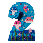 Handcrafted Baby Shark theme Pinata HANDCRAFTED PRETTY UR PARTY